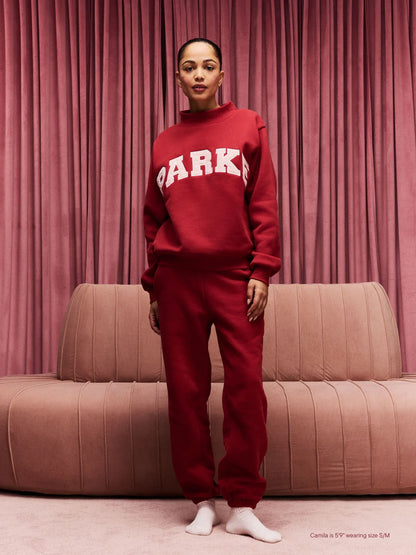 Valentine's Varsity Mockneck